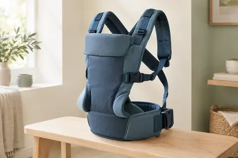 Porte-bébé ergonomique YooxArmor avec bretelles croisées en X et ceinture réglable